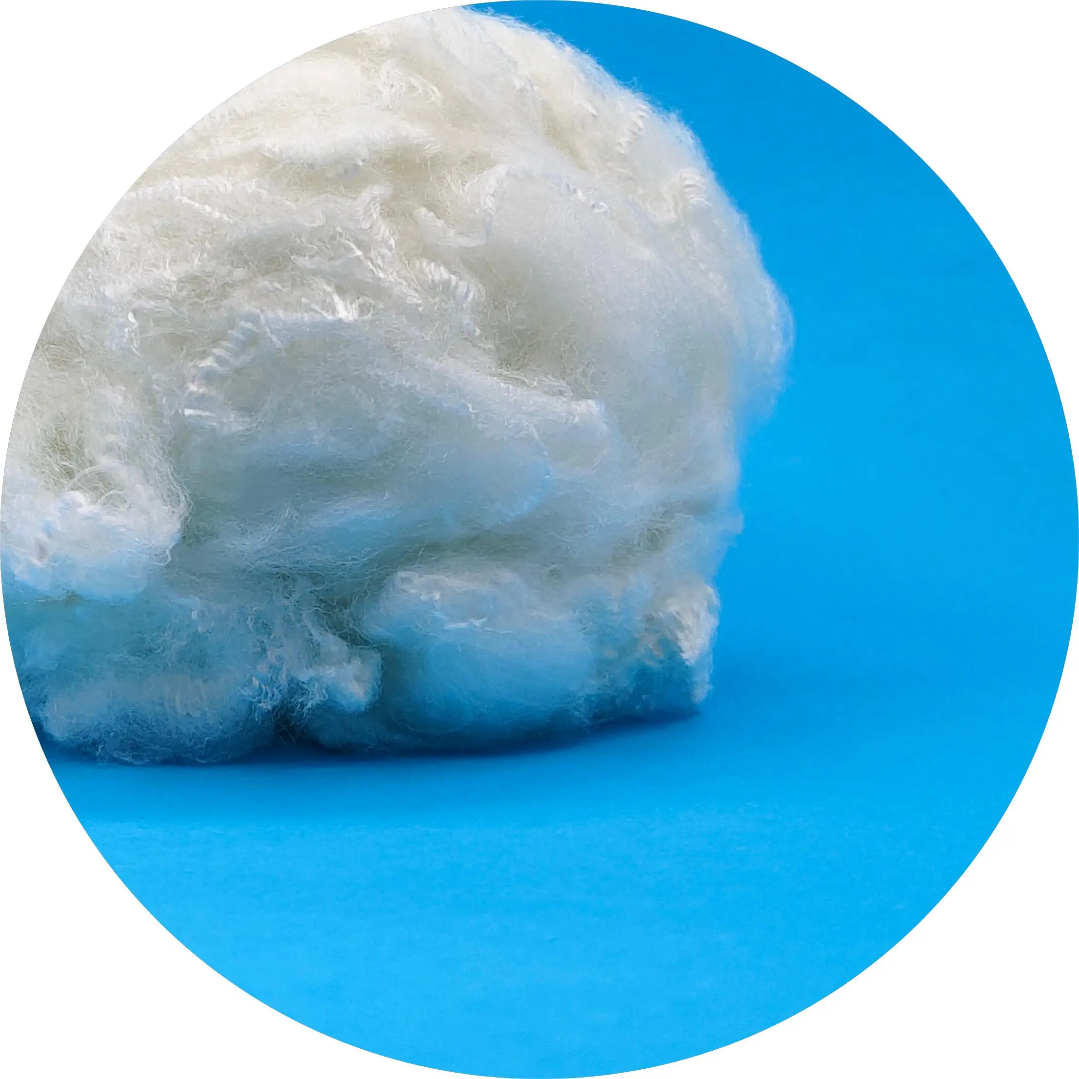 3D 38mm flame retardant modacrylic fiber for nonwoven LOI 32