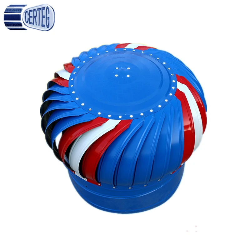 Roof Extractor Fan Wind Driven Turbine Air Ventilator Roof Fan