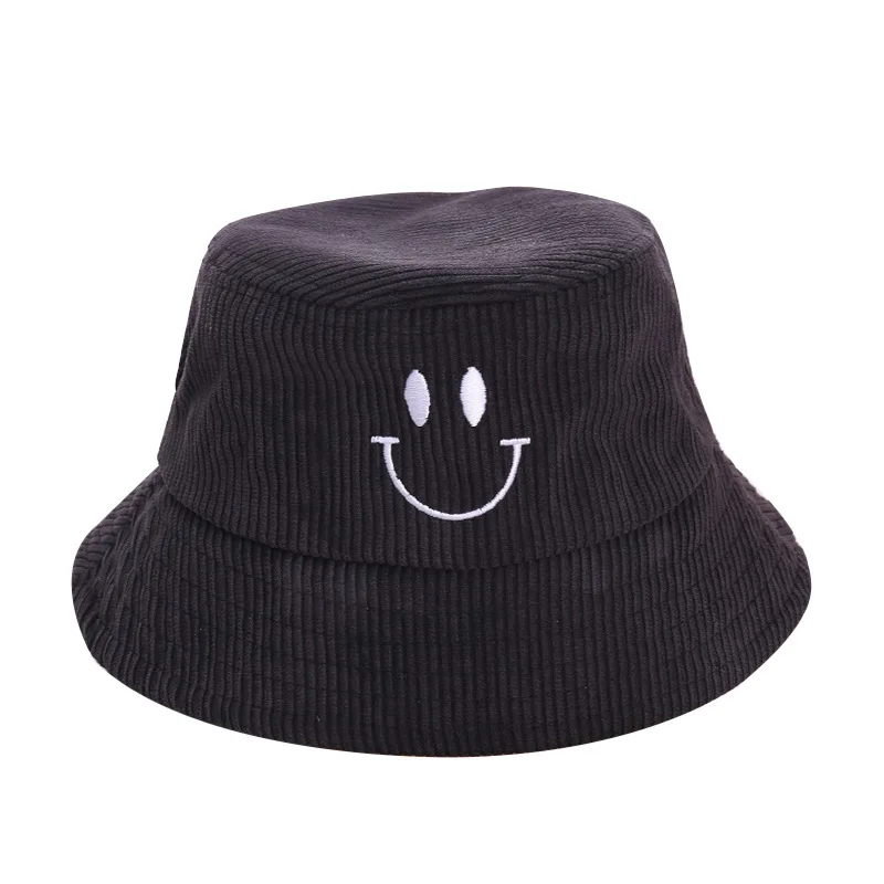 
Wholesale High Quality Embroidered Corduroy Bucket Hats For Kids Custom Logo 