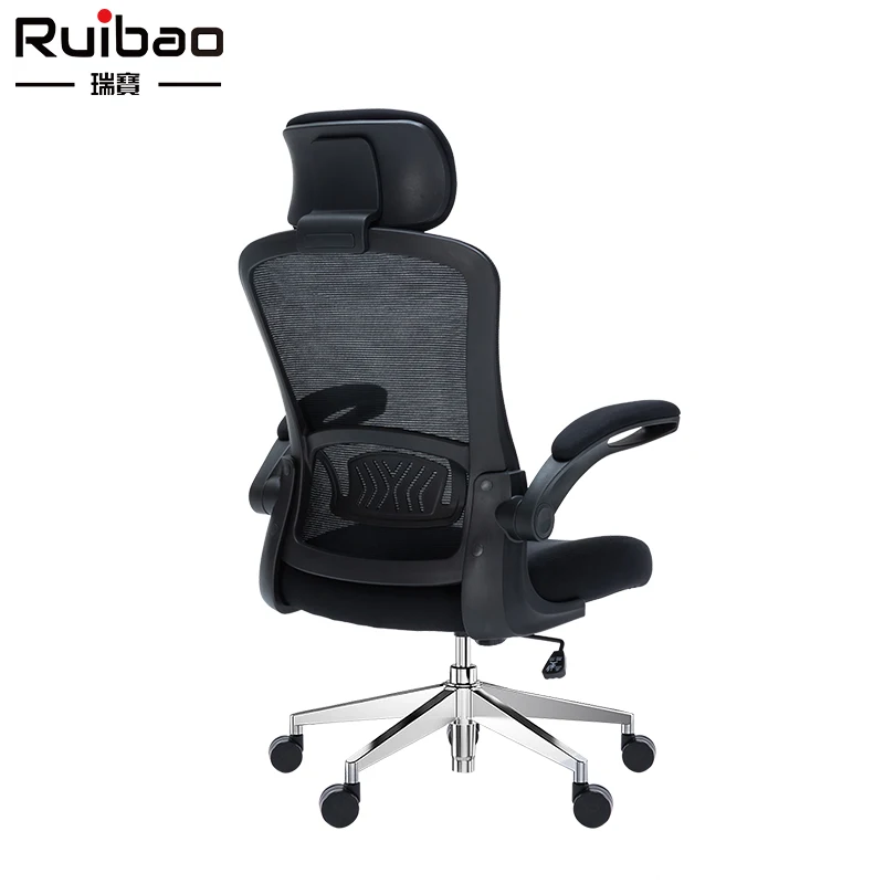 Роскошный современный сетчатый оперативный офисный стул Ruibao с эргономичной удобной структурой для офисной мебели