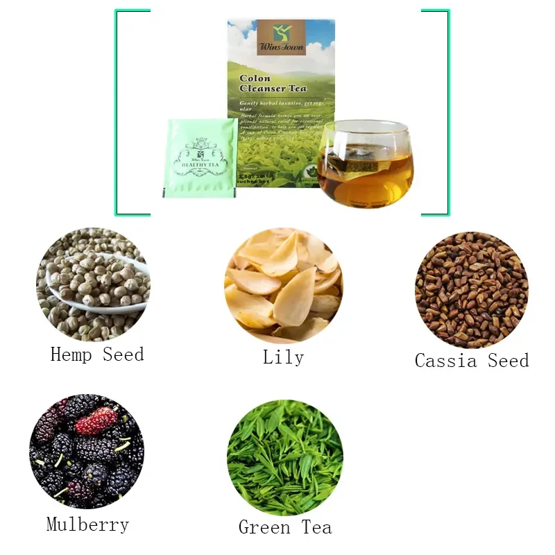 Colon Detox Tea Hot Sell Customized Natural Herbal Colon Detox Tea