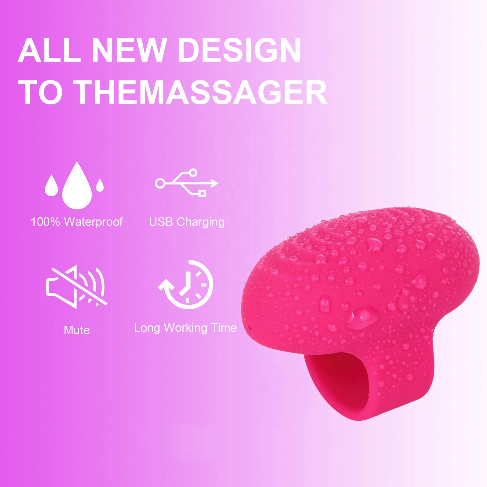Couples play handheld finger vibrator massager 10 speed mode sex toy finger sleeve vibrators for women clitoris stimulator