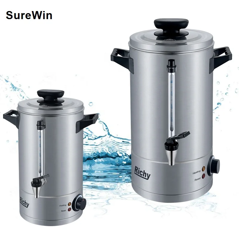 Электрические приборы от производителя, котел для питьевой воды, коммерческий котел с переменным термостатом, двустенный котел для урны