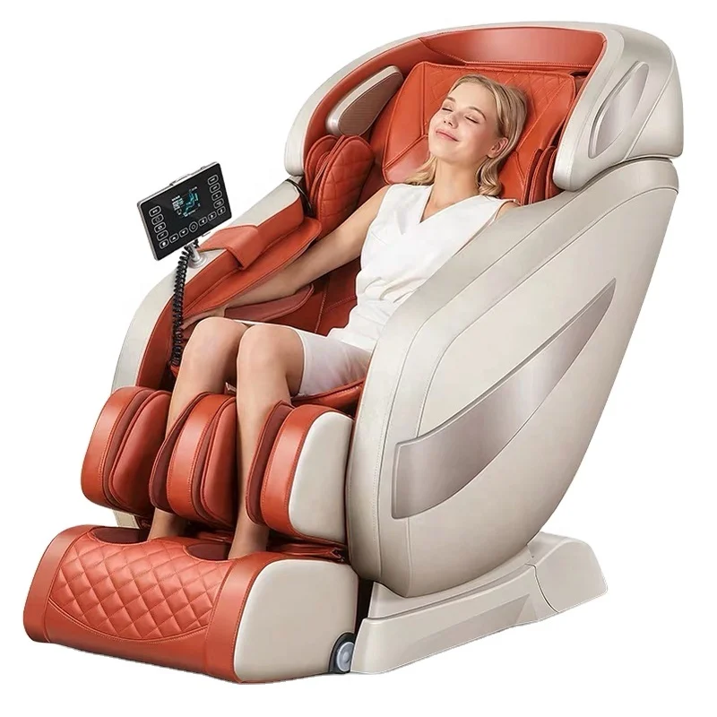 Ningde Crius C320L-10 Thai Stretch 4D Zero Gravity Luxury Electric Shiatsu Thermal Intelligent Recliner 5D Foot Massage Chair