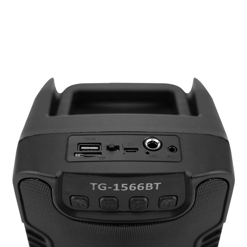 SONAC TG-1566BT New portable outdoor rechargeable speaker dj mix sound speaker crank stand audio center speakers