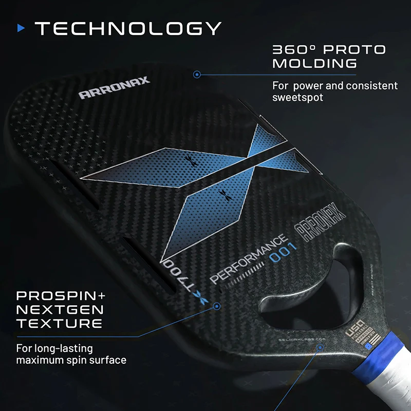 Exclusive Aerodynamic Throat Unlimited Model  Thermoformed TorayT700 3K Exposed Pattern Integrated Handle Carbon Frictio