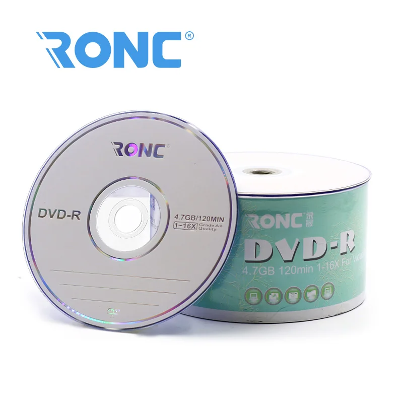 Оптовая торговля дешевые пустые DVD-R 4,7 ГБ 16X 120 мин диск CD DVD