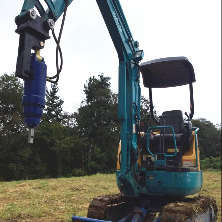 Mini Excavator Auger Attachment for mini digger