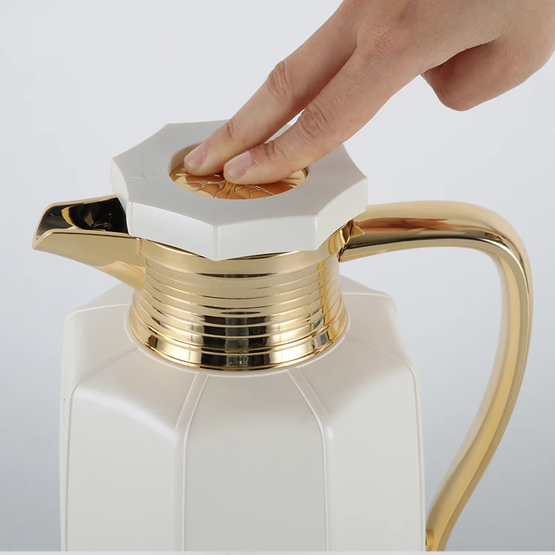 NEW ARRIVAL PLASTIC VACUUM FLASK   HOME USE VACUUM FLASK HIGH QUALITY INSULATION COFFEE CARAFE