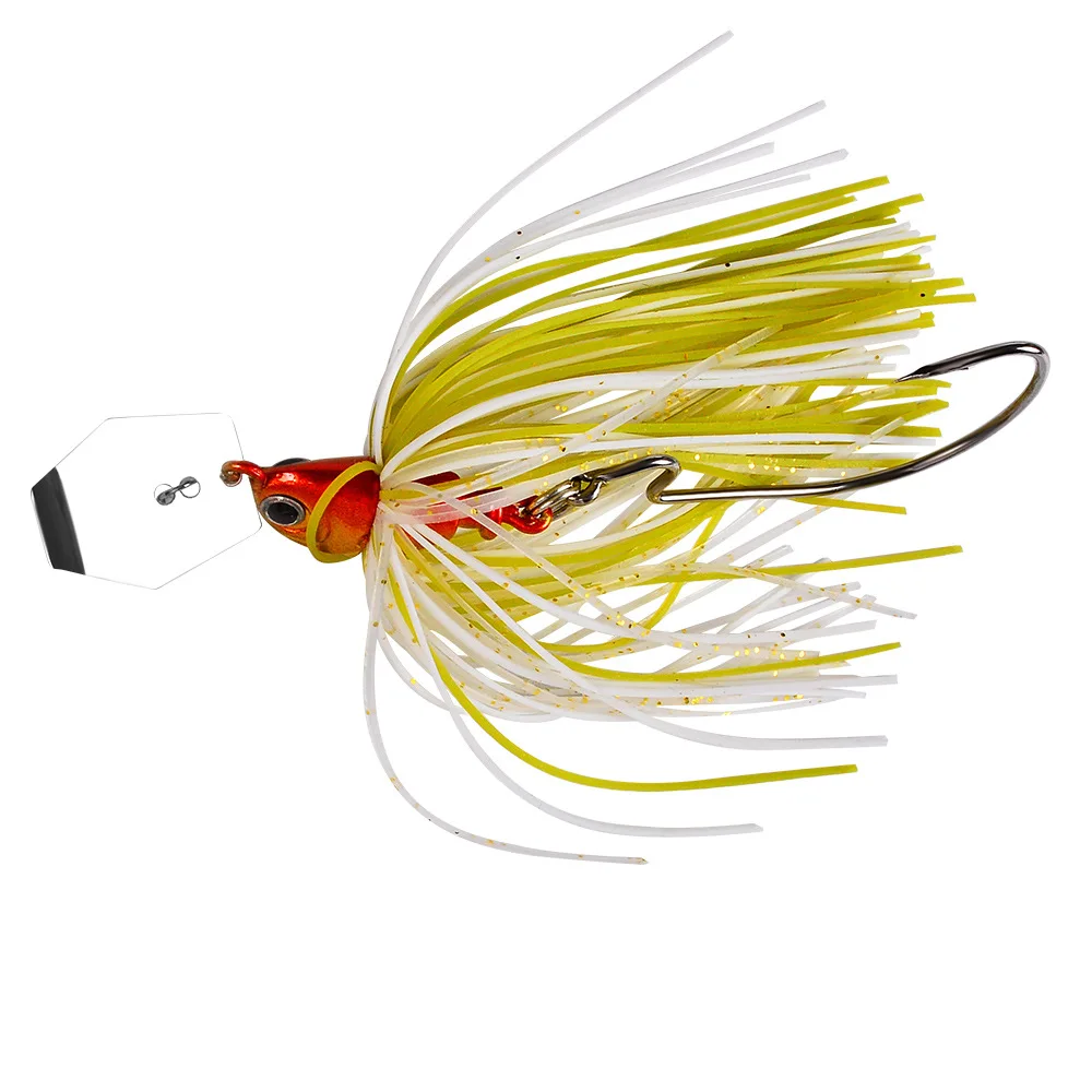 WeiHe DW373 12G/15G/20G 6 colors Chatter bait Buzz bait Buzz Bait Bass Fishing Lure Spinner Bait Top Water Blade Peche