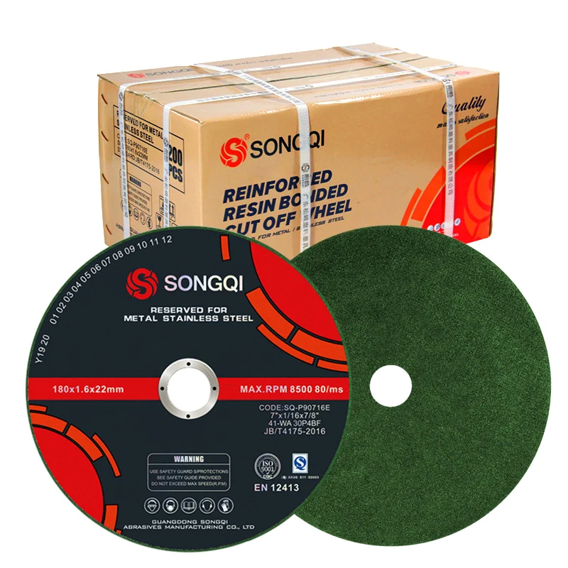 SONGQI cutting wheel cut-off wheel cutting disc for metal/stainless steel/inox
