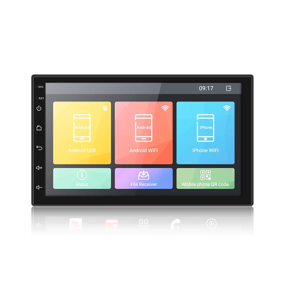 7 inch Android Car Radio Multimedia player 2 Din 1G +16GTouch Screen Autoradio FM WIFI AUX  Audio Stereo