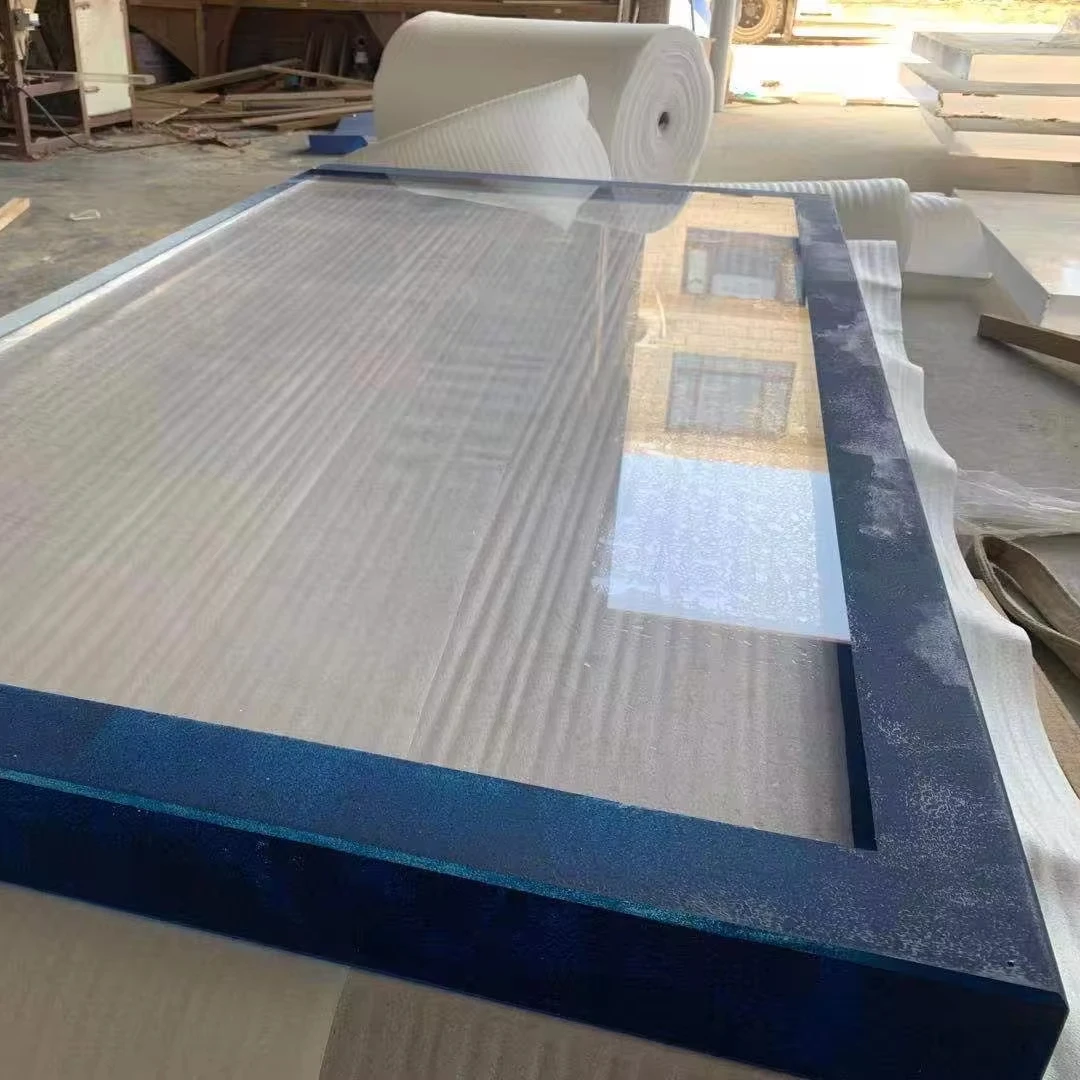 Pools Swimming Outdoor Ground Acrylic Swimming Glass Pool Panel  for Outdoor Transparent clear Pool Project