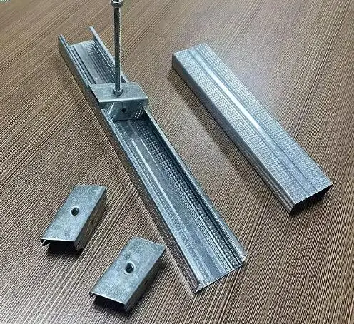 Galvanized furring channel for ceiling system