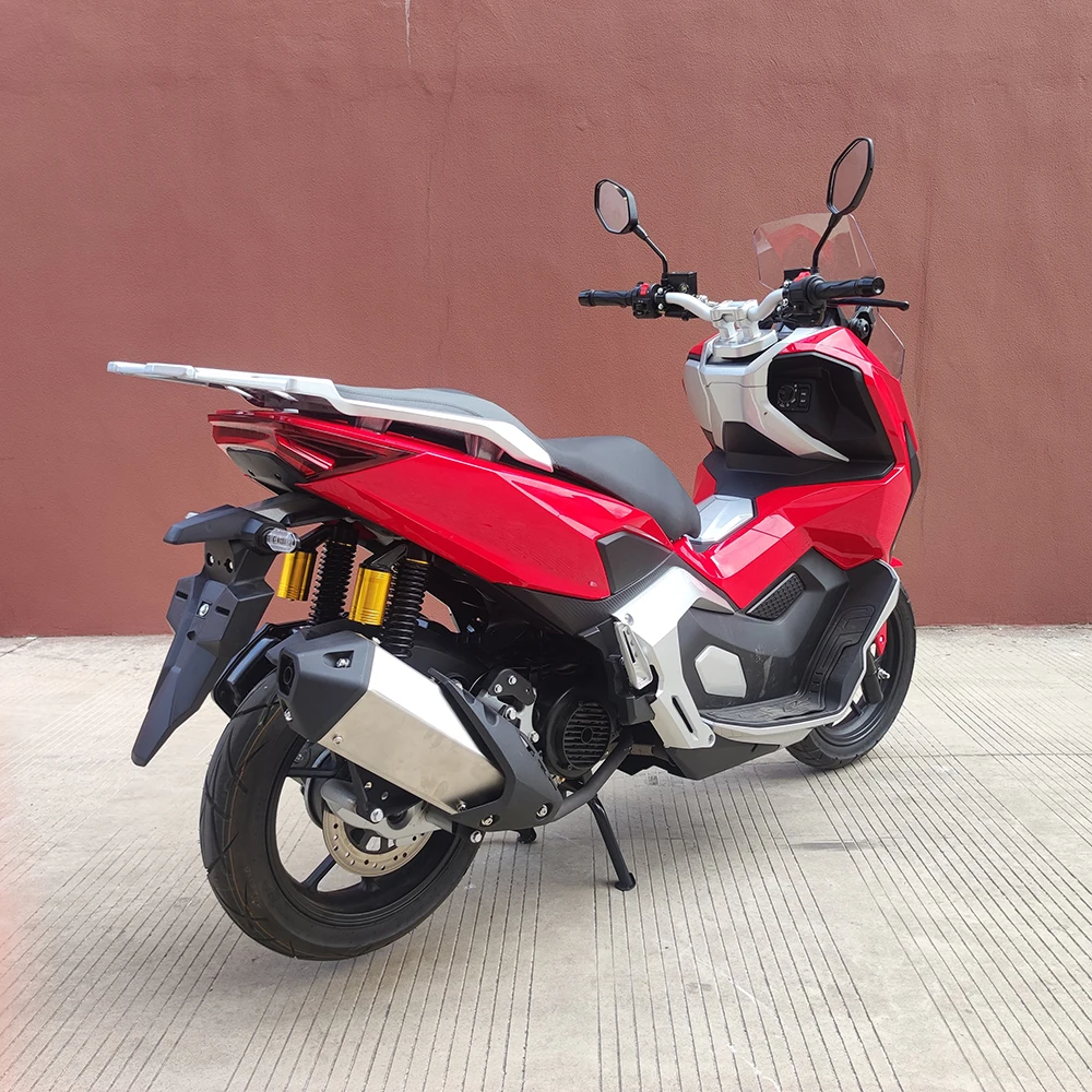 EPA EEC сертифицированные ADV 200CC бензиновые мотоциклы новый выпуск воздушное охлаждение максимальная скорость 95 км/ч мощный газовый скутер на дороге