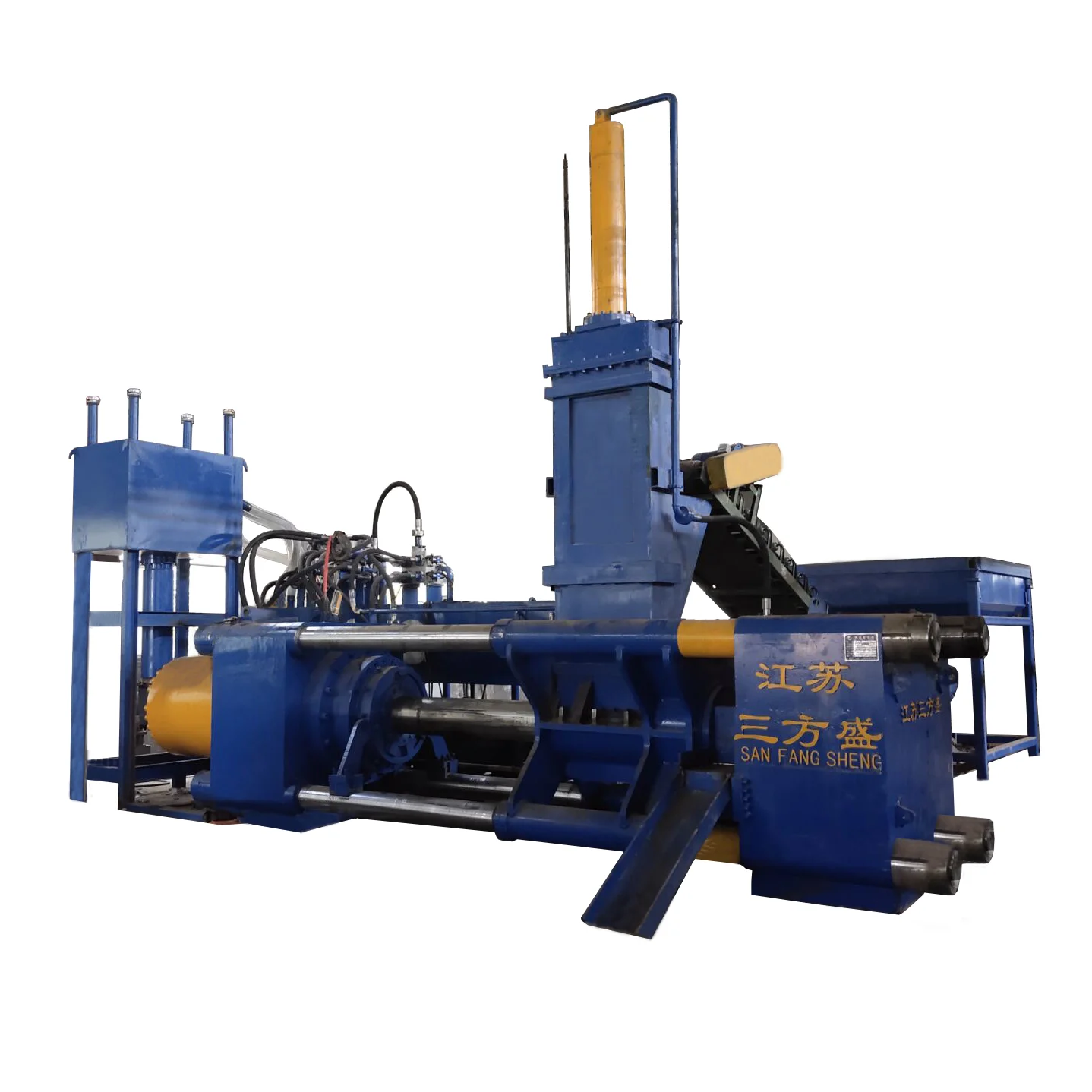 Y83WS-63 Hydraulic Drive Recycling Metal Chips Briquetting Press Machine