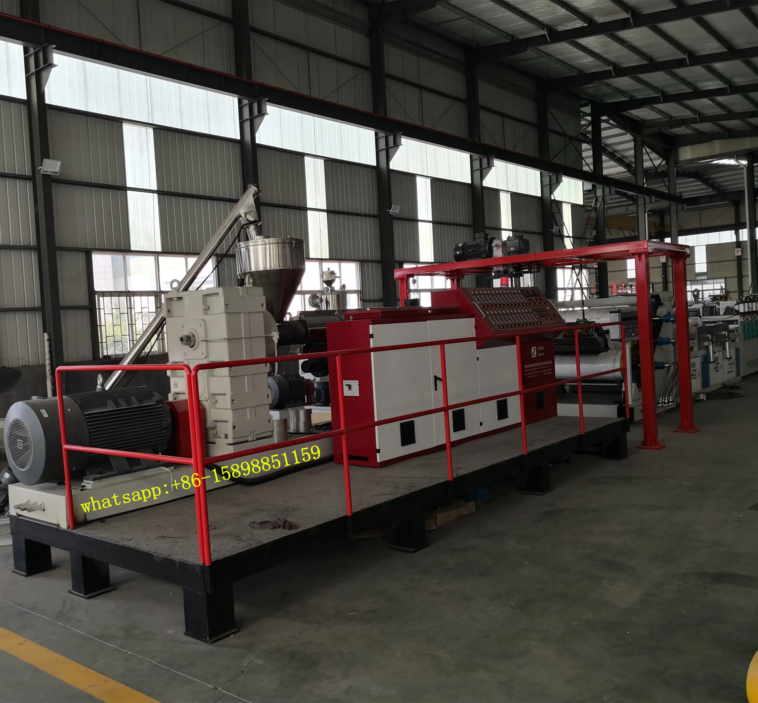 polycarbonate sheet machine