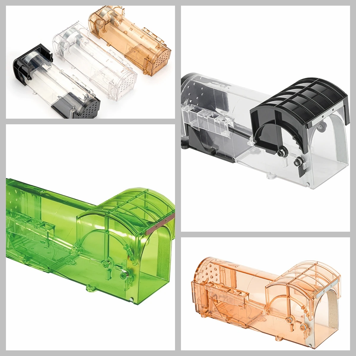 Wholesale High Effective Reusable Plastic no kill Humane Live Rats Mouse Trap Cage