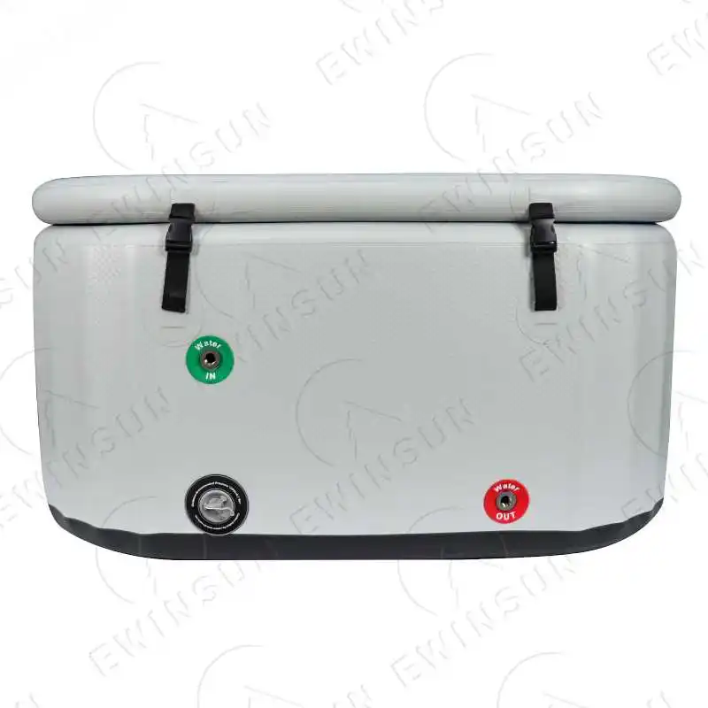 Sport Recovery Pod Ice Bath Barrel Cold Plunge Tub with Chiller Cooling System For Sale