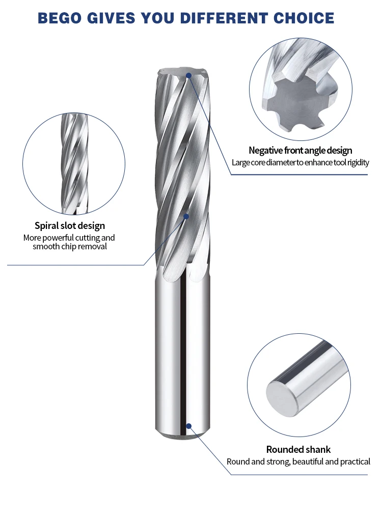 Carbide Reamer China Factory Carbide Machine Use Reamers Solid Carbide Taper Reamer