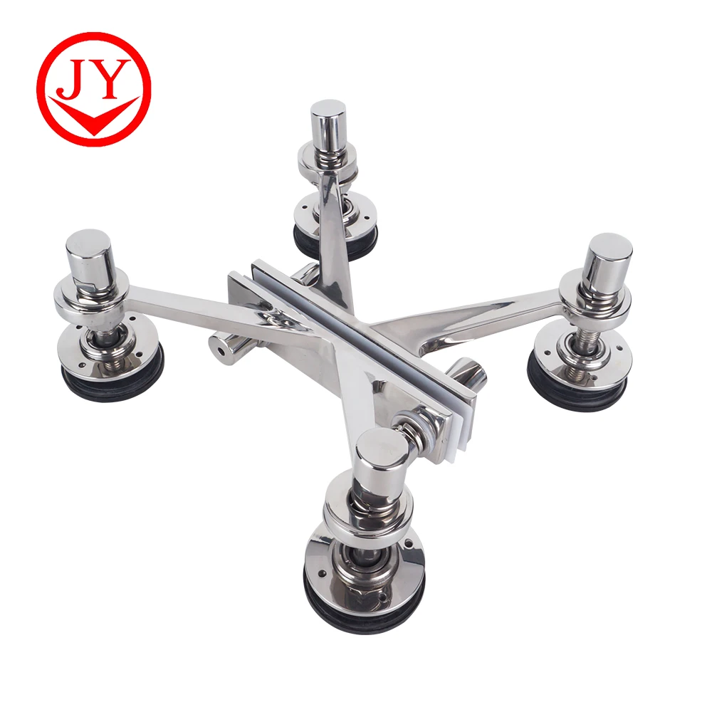 Кронштейны из нержавеющей стали со стеклянной