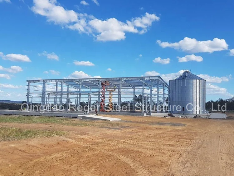 Steel Structure Warehouse and Feedmill Plant