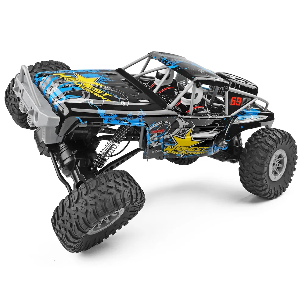 Wltoys 104310 1/10 10 км/ч Электрический полноприводный двухмостовой подъемный Автомобиль Подвеска двойной прямой мост внедорожная Игрушечная модель