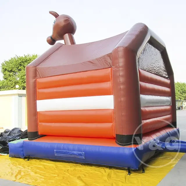 Y&G 13ft Custom Pvc Inflatable Bounce House| Donkey Theme Cheap Price Small Inflatable Bounce House| Inflatable Bounce House
