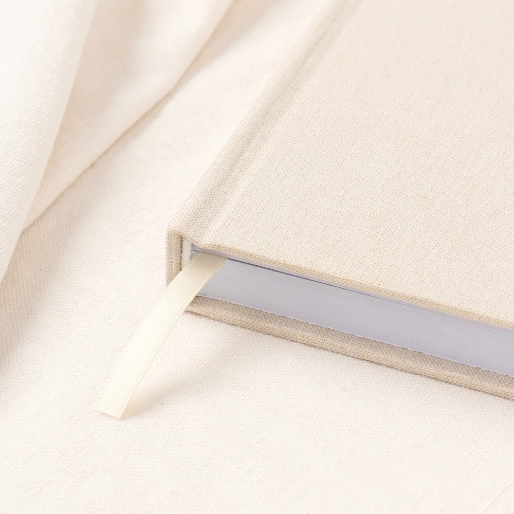 Custom Fabric Linen Hardcover Daily Self Improvement The Gratitude Journaling Book Gratitude Journal