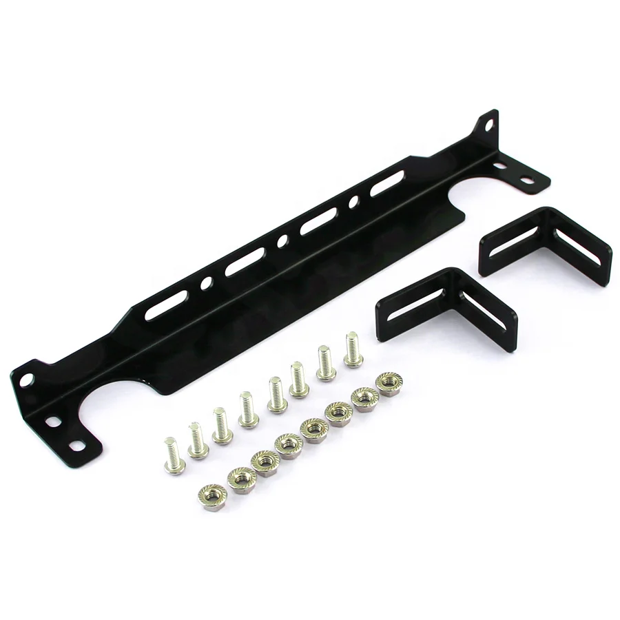 340MM Aluminum Bracket Engine Oil Cooler Radiator Adapter Universal