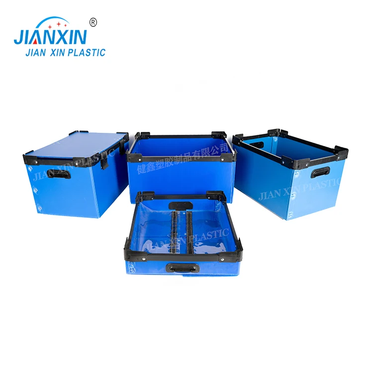 bule pp corrugated plastic Skeleton boxes