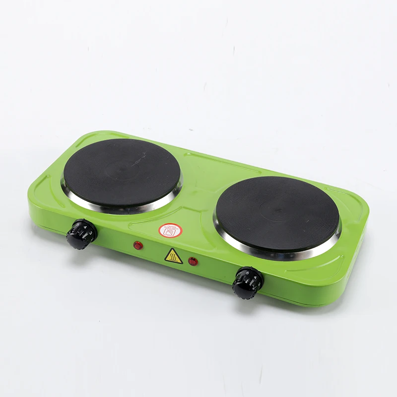 High Quality Cookwares Countertop Multi Function Double Burner 2000w Hot Plate