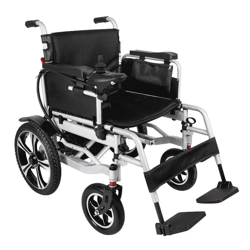 Steel Folding Power Electric Control Electric Wheelchair For The Disabled