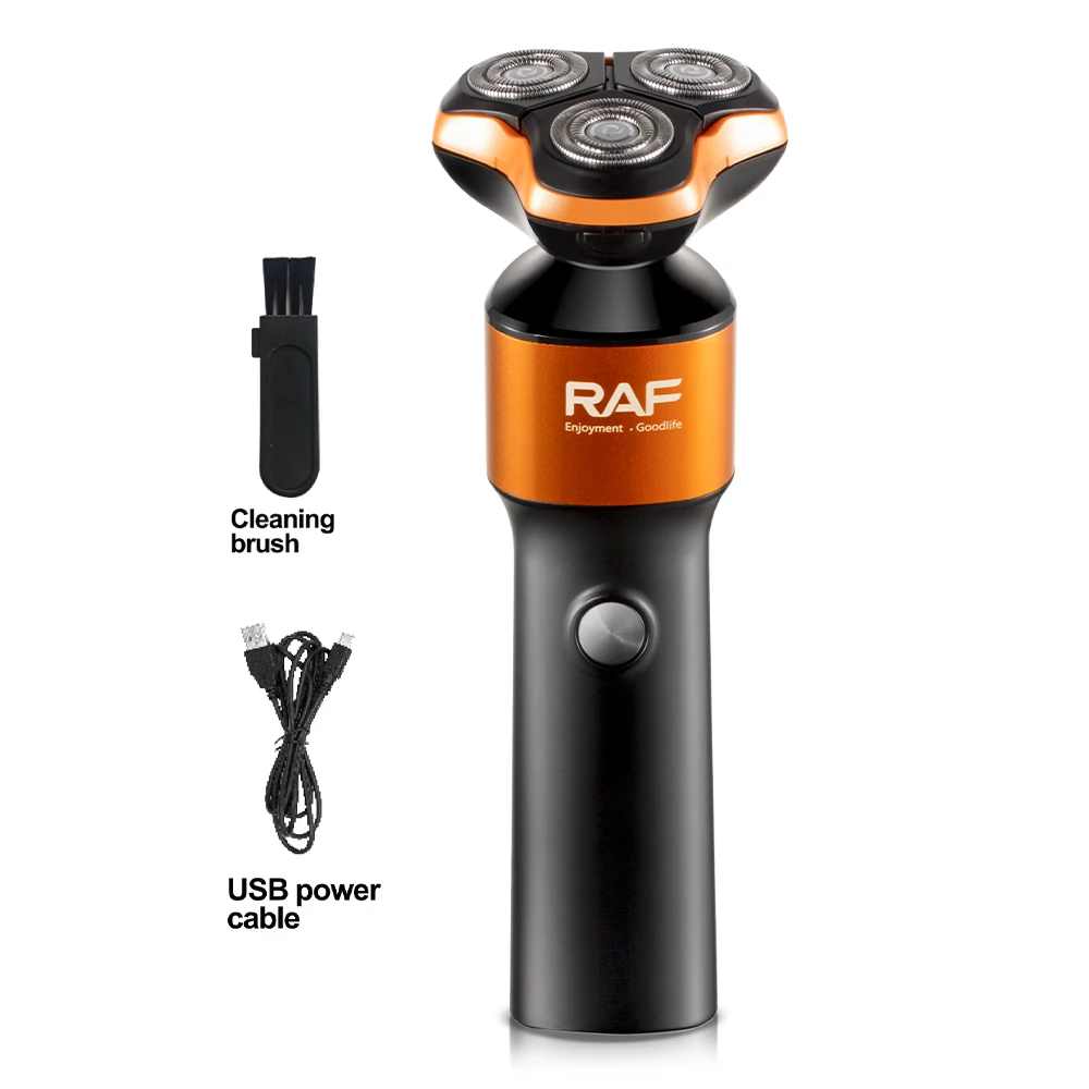 Electric Razor for Men Wet & Dry Rechargeable USB Travel Electric Shaver with Cleaning Brush
