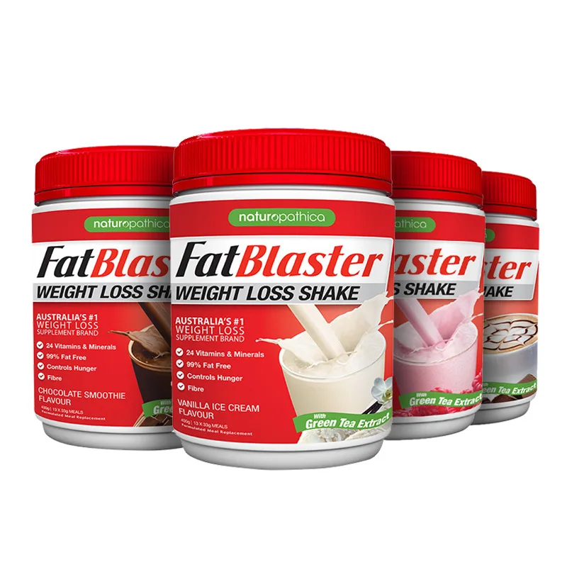 
Private label fat blaster milk shake shake weight loss fat blaster powder 