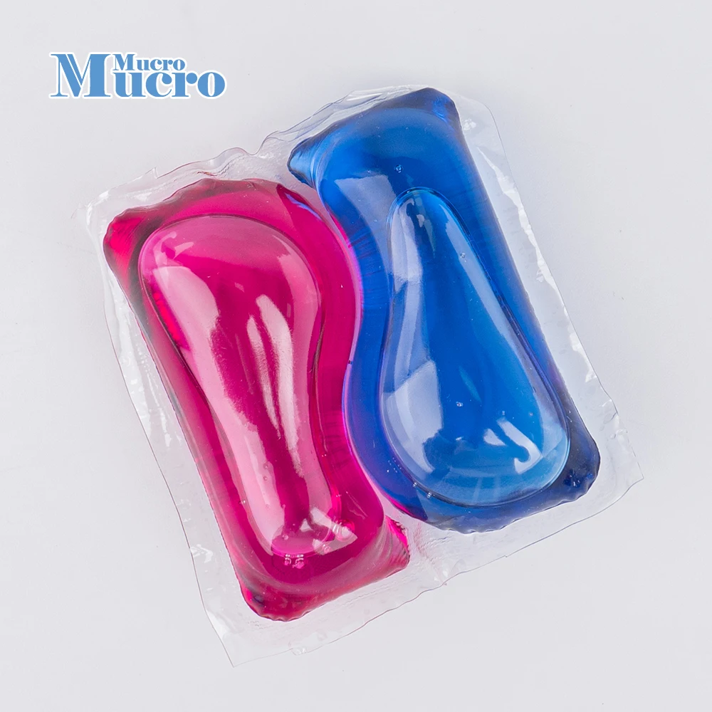 Mucro PODS Liquid Laundry Detergent Soap Pacs Powerful 2-in-1 Clean in One Step Spring Meadow Scent Laundry Capsules 20g