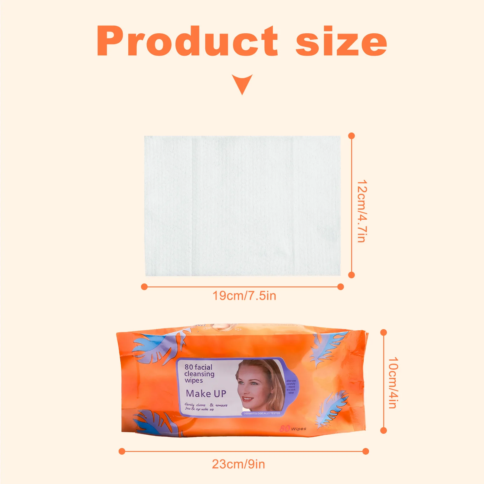 Good quality pet wipes 80 wipes portable cat and dog eye wipes for disposable tear removal Scar to remove eye dirty