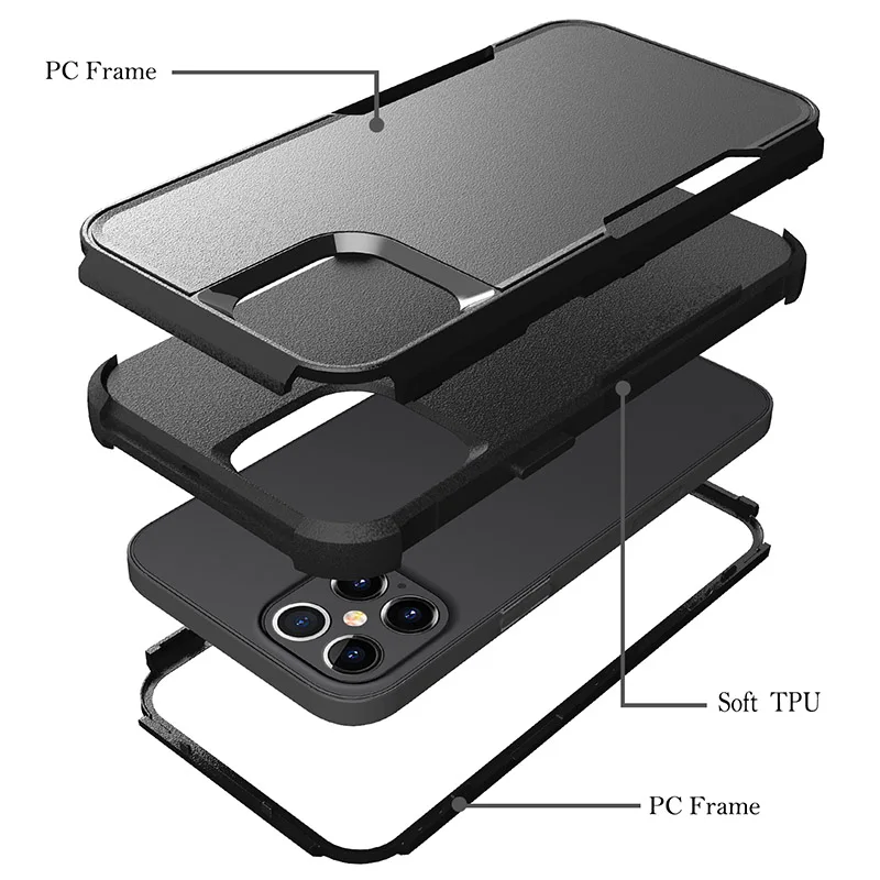 Ударопрочный чехол из ТПУ с роботом для iPhone 12 Pro max iPhone 11 iPhone 7 8