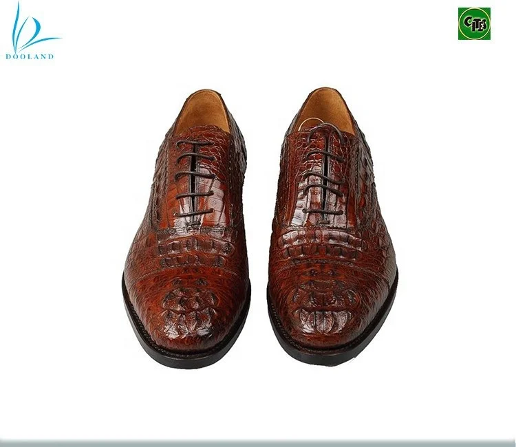 Luxury Caiman hornback genuine crocodile leather skin leather oxford dress shoes men, man shoes real crocodile