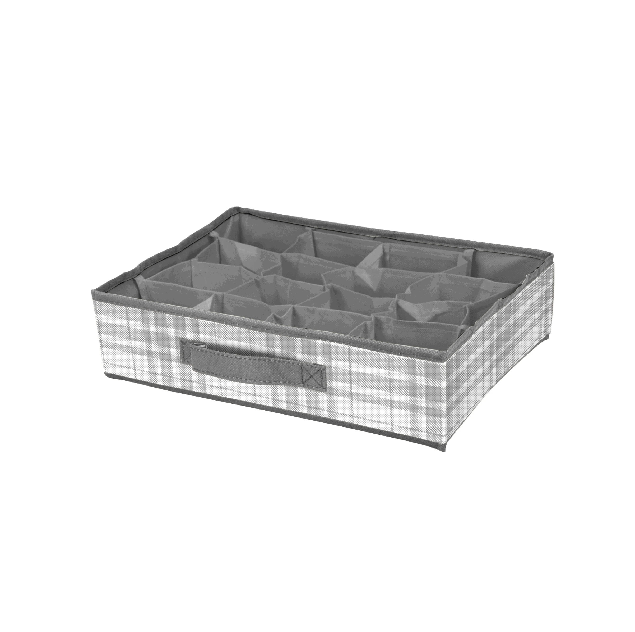 Hot Sale Non-woven Fabric Storage Bag Foldable Underwear Bra Storage Basket