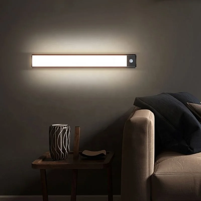 30 Led Infrared Motion Detector Usb Rechargeable Night Cabinet Light Wireless Motion Sensor LED Closet Light