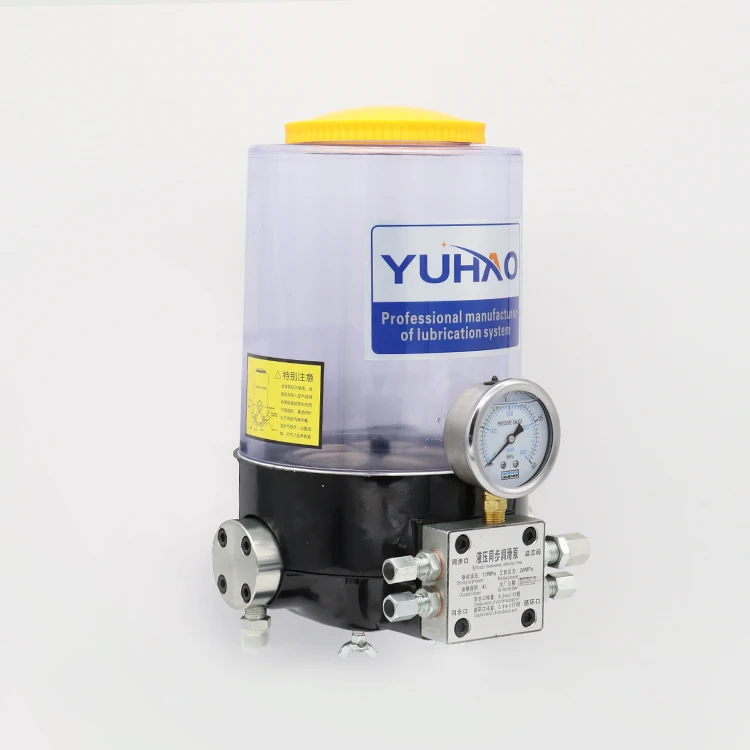 RHX-B Synchronizing Hydraulic Auto Lubrication Grease Pump For Concrete Pump