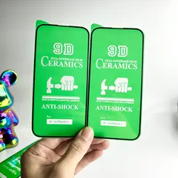 Full Cover 9d 21d 100d 111d Matte Ceramic Screen Protector Anti-scratch Cell Phone Tempered Glass For Iphone X/12/pro Max