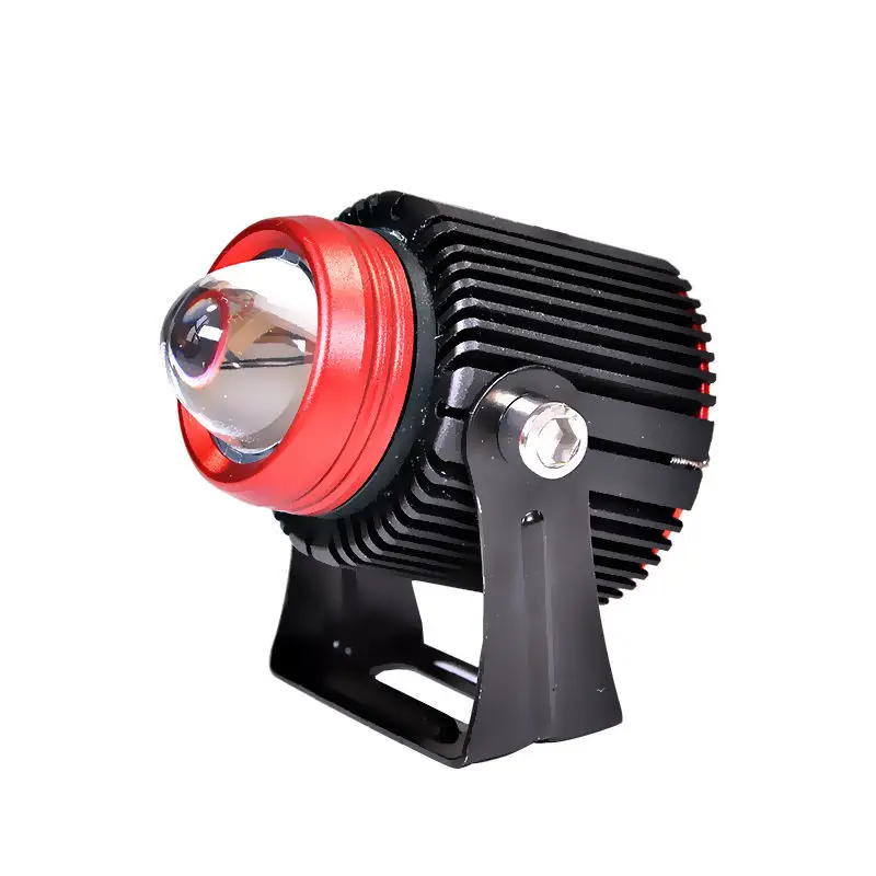 New laser spotlights trucks and motorcycles modified high-brightness glare lens two-color
