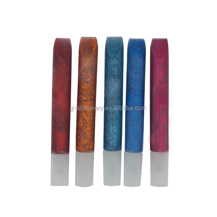 Wholesale Non-Toxic School Glitter Glue 10PCS SET For Kids Hand Crafting Eco-Friendly Paper Wood Craft Colour All Purpose Glue