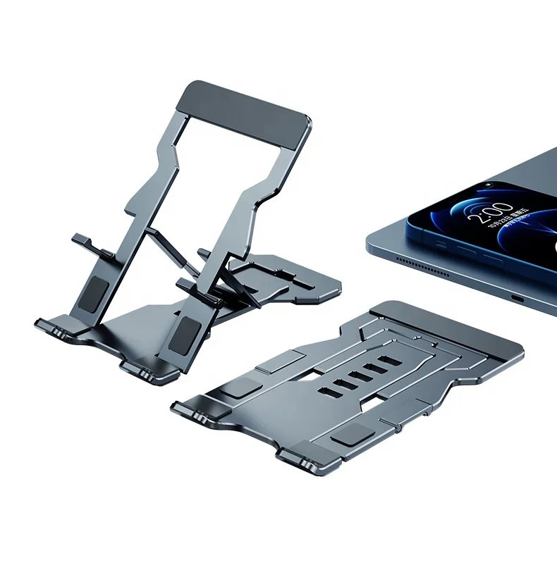 Универсальный Портативный Регулируемый Рабочий стол магнитный Алюминиевый Складной Мобильный телефон гаджет стенты для телефона