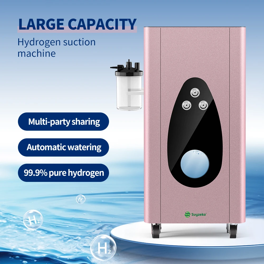 Suyzeko Japanese HHO Hydrogen Gas Generation Machine SPE 3600ml Commercial Use Physiotherapy Hydrogen Gas Inhaler