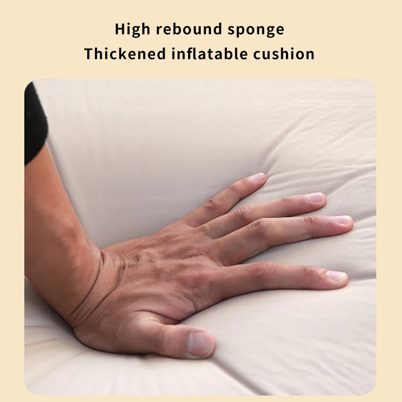 Wholesale Outdoor Sleeping Mat Camping Inflatable Bed Mattress Double Camping Inflating Sleeping Camping Pad For Outdoor Hiking