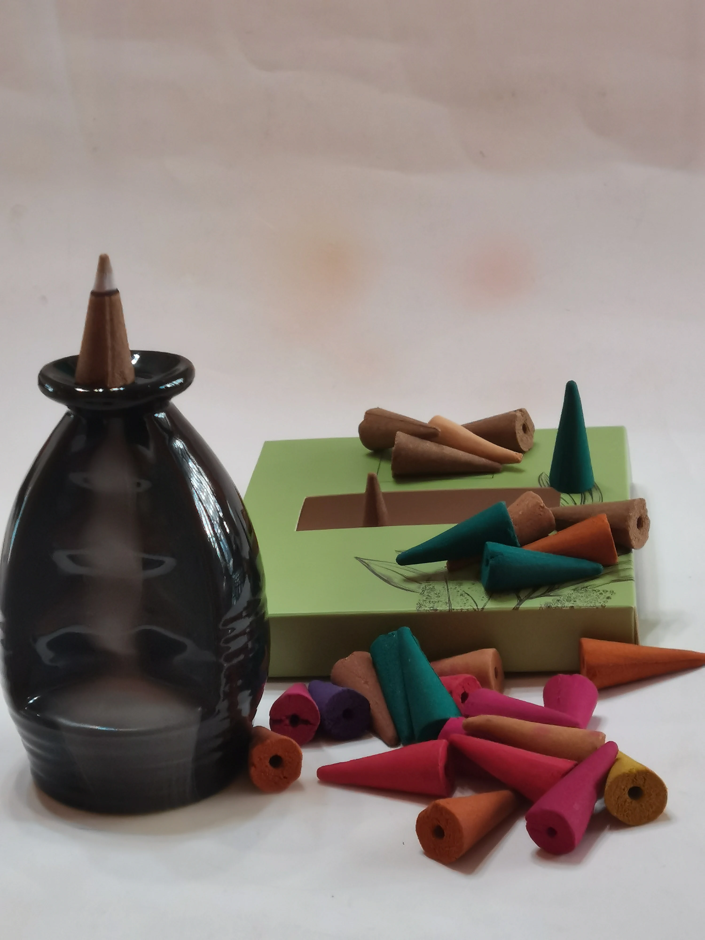 Hot sale China Factory backflow  incense waterfall  Essential Back Flow Incense Cones