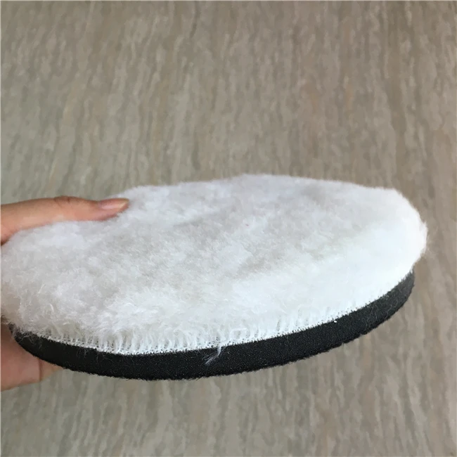 High Quality 6inch Pure Sheepskin Buffing Wool Pads
